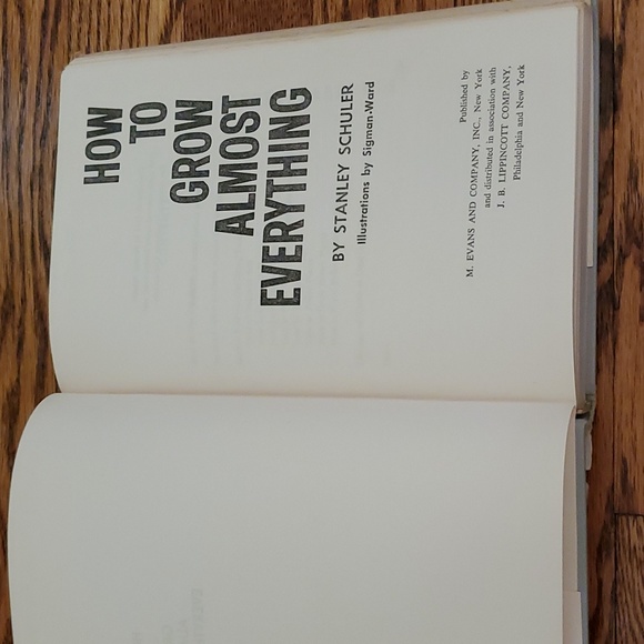 Vtg, 1965, How To Grow Almost Everything by Stanley Schuler - Hardcover - Picture 3 of 12